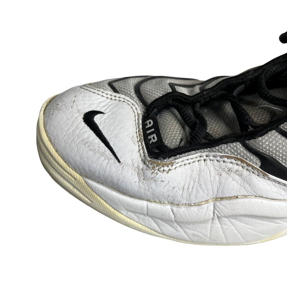 Nike Air Flight Determination Sneakers Mens Size 12.5 Lace Up White Black Rare - Picture 12 of 16